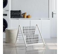 Gecheer Stendibiancheria Vasca da Bagno Estensibile 53-90 cm Alluminio,P154602