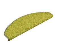 Gecheer Tappetini per scale 30 pz 65x21x4 cm Verde Semicircolari Grandi3365823IT