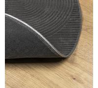 Gecheer Tappeto IZA a Pelo Corto con Aspetto Scandinavo Ø160 cmTappeto Esterno Resistente