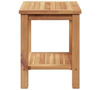 Gecheer Tavolino da salotto Marrone 50 x 35 x 45 cmTavolini Caffè Set