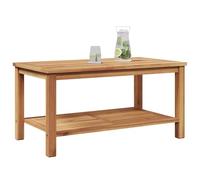 Gecheer Tavolino da salotto Marrone 90 x 50 x 45 cmTavolini Caffè Set