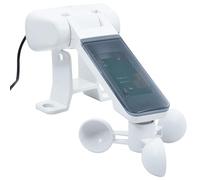 Gecheer Tenda Automatica LED Sensore Vento 4,5x3 m Arancione e MarroneTenda da Giardino Automatica