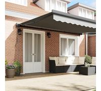 Gecheer Tenda da Sole Antracite 4 × 3 m MetalloTenda da Sole Manuale