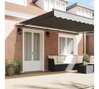 Gecheer Tenda da Sole Antracite 4,5 × 3 m MetalloTenda da Sole Manuale