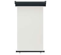 Gecheer Tenda da sole laterale, schermo per privacy, protezione dal vento e sole, 105x250 cm, tessuto poliestere, avvolgibile per balcone, finestra, persiana esterna