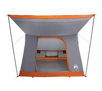 Gecheer Tenda Grigio e arancione 282 x 225 x 154 cmTende per Finestre