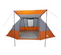 Gecheer Tenda Grigio e arancione 482 x 360 x 227 cmTende per Finestre