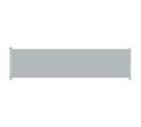 Gecheer Tenda laterale retrattile, protezione dal sole e vento, sistema di riavvolgimento automatico, poliestere resistente UV, 600x160 cm, per patio balcone terrazza giardino