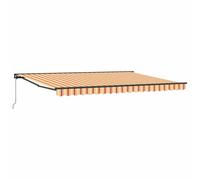Gecheer Tenda Retrattile, Design Moderno con Tessuto UV Resistente 450x300 cm per Creazione Zone d'Ombra, Balconi, Patii e Spazi Esterni