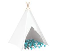 Gecheer Tenda teepee per bambini, struttura in tessuto e plastica, dimensioni 120x120x150 cm, per camera dei bambini o giardino
