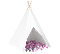 Gecheer Tenda teepee per bambini, struttura in tessuto e plastica, dimensioni 120x120x150 cm, per camera dei bambini o giardino