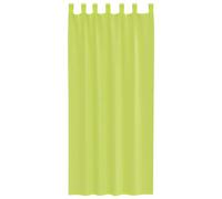 Gecheer Tende in Voile con Linguetta 2 pz Verde MelaTende Stampa Floreale