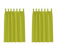 Gecheer Tende oscuranti Verde, tessuto spesso e poliestere di alta qualità, per spazi luminosi