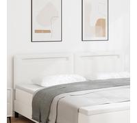 GecheerTestiera Design Semplice Bianco Puro 200 cm in Ecopelle
