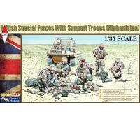 GECKO 1/35 BRITISH SPECIAL FORCES WITH SUPPORT TROOPS (AFGHANISTAN)