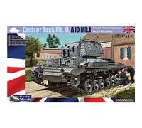 Gecko 35GM0005 WWII Tedesco Cruiser TANK A10 Mk.i 1/35 Scala Plastica Kit T48