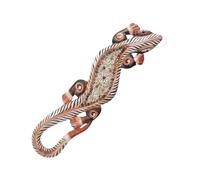 Gecko - Conchiglie Cauris, decorazione da parete in legno, 50 cm