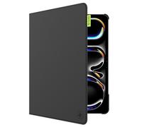 Gecko Covers - Custodia/cover per tablet in pelle di cactus adatta per iPad Pro 13 (2025/2024) M5 / M4 - Funzione sleep/Wake - Nero