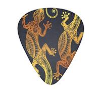Gecko Lizards Plettri per chitarra - Accessori per chitarra - Plettri per chitarra acustica, chitarra elettrica, basso per uomo donna Chitarristi professionisti, musicisti e principianti.