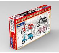 GECKO MODELS 1\35 60's-70's SOUTHERN VIETNAMESE RIDING VEHICLE SET 35GM0133