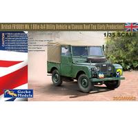 GECKO MODELS 1\35 BRITISH FV18001MK.I 4X4 UTILITY W/CANVAS 35GM0062