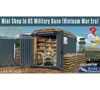 GECKO MODELS 1\35 MINISHOP IN US MILITARY BASE VIETNAM WAR 35GM0118