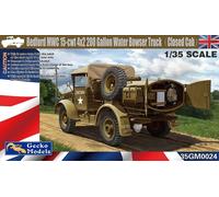 GECKO MODELS BEDFORD MWC15 CWT 4x2 200 GALLON WATER TRUCK 35GM0024 1:35
