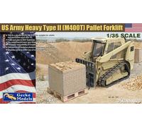 GECKO MODELS US ARMY HEAVY TYPE II M400T PALLET FORKLIFT 1:35 35GM0030