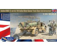 GECKO MODELS WWII BEDFORD MWC 15 CWT 4X2 200 GALLON WATER BROWSER 35GM0031 1:35