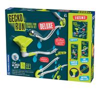 Gecko Run Marble Run Deluxe Starter Set by Thames & Kosmos - Pista verticale per marmo con binari flessibili, trucchi per loop e trampolino, installazione rapida e senza disordine, cuscinetti