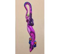 Geco colorato, decorazione da parete, arte murale