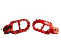 GECO COPPIA PEDANE 3D MAGGIORATE ROSSO KAWASAKI KXF 250 450 2015