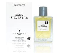 GECO Green ECOmmerce Agua Silvestre Profumo Uomo Eau de Toilette 100 ml Fragranza Agrumata Aromatica con Limone e Rosmarino Profumo Fresco e Naturale