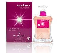 GECO Green ECOmmerce Euphory Profumo Donna Eau de Toilette 100 ml Fragranza Floreale Orientale con Melograno e Orchidea Nera Profumo Misterioso e Distintivo