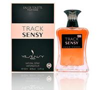 GECO Green ECOmmerce Track Sensy Profumo Donna Eau de Toilette 100 ml Fragranza Orientale Gourmand con Caffè e Fiori d’Arancio Profumo Intenso e Notturno