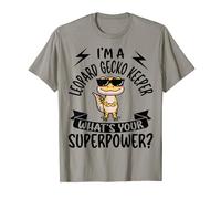 Geco Leopardino Geco Leopardo Rettile Lucertola Maglietta