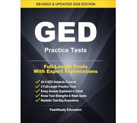 GED 2026 Practice Tests: 10 Full-Length Practice Tests for All 4 Subjects