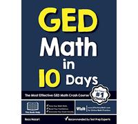Reza Nazari GED Math in 10 Days (Tascabile)