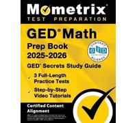 GED Math Prep Book 2025-2026 - GED Secrets Study Guide, 3 Full-Lengt (Tascabile)