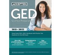 GED Science Preparation Study Guide 2021-2022 (Tascabile)