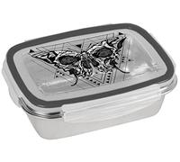 GEDA LABELS Contenitore per il pranzo Skull mystic, 850 ml, acciaio INOX