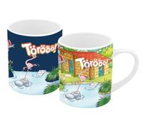 GEDA LABELS GmbH Benjamin Blümchen - Tazza cambia colore, 250 ml