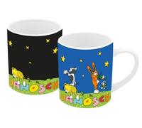 GEDA LABELS GmbH Tazza cambia colore Janosch cielo stellato, 250 ml