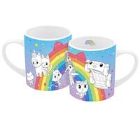 GEDA LABELS GmbH Tazza da colorare Gabby's Dollhouse, 250 ml