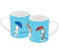 GEDA LABELS GmbH Tazza da pittura Janosch pioggia 250 ml