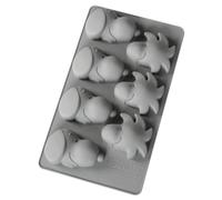 Geda Labels - Stampo per muffin Peanuts, in silicone, colore: grigio