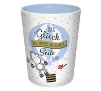 Gedalabels Tazza da caffè Sheepworld Glück, 280 ml