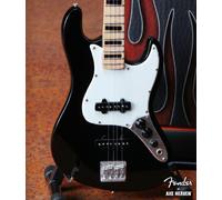 Geddy Lee Fender Jazz Bass Con Inlay Neri Replica In Scala 1:4 ~Axe Heaven~