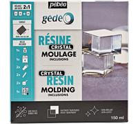 Gedeo Trasparente Resina & Indurente 150ml Kit Effetto Vetro Casting Craft Pebeo
