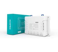GeDi 4CH PRO R3 Interruttore WiFi Smart Intelligente Wireless 4 Gang Canali Inching/Self-Locking/Interlock Wireless RF Nest IFTT
